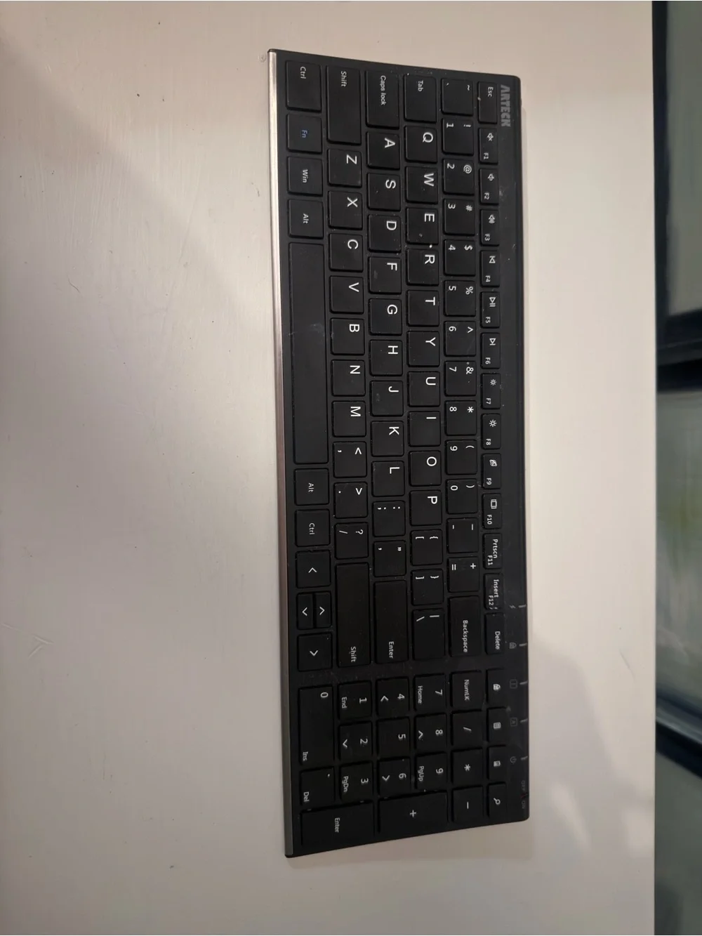 Slim Wireless Keyboard - Black Bluetooth by Arteck